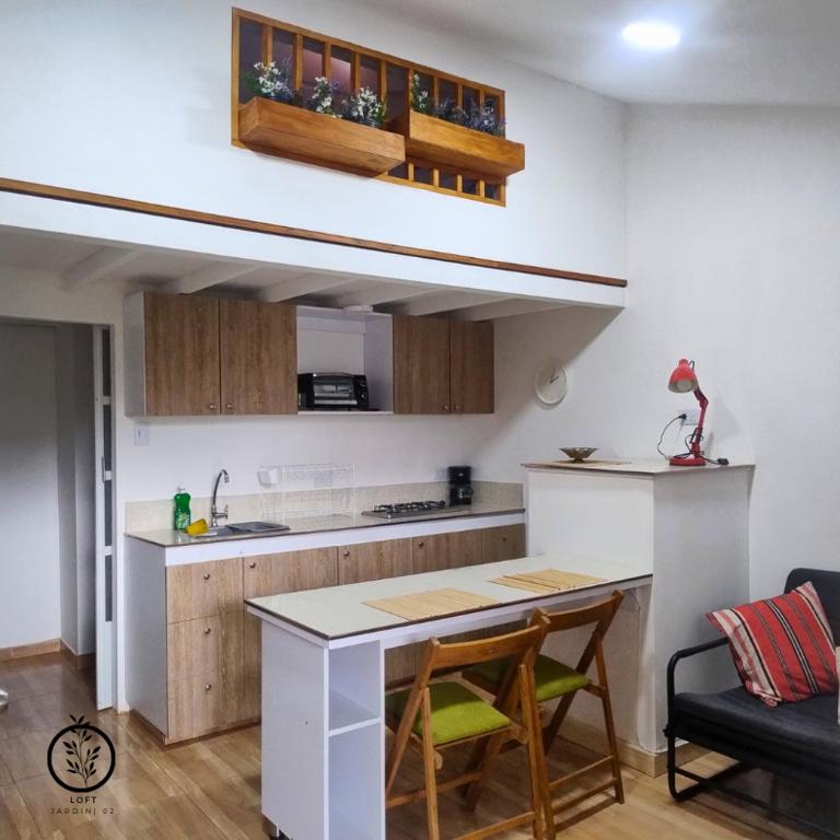 Loft 02 El Lido Cali Quiet Residential Area - One-Bedroom Apartment - 17