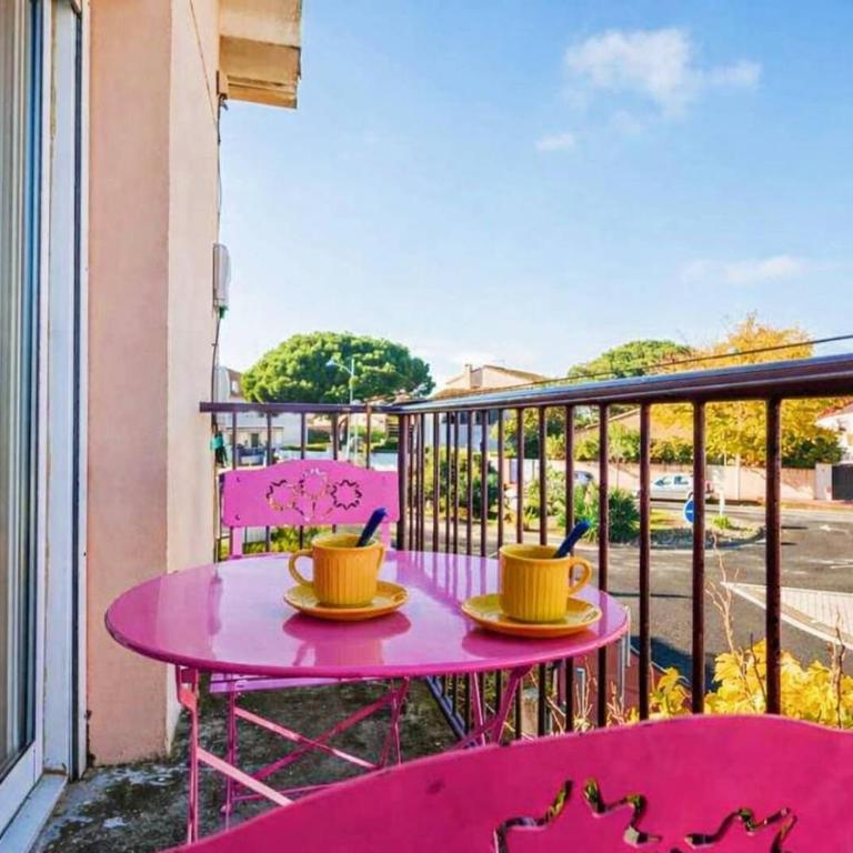 T3 climatisé avec parking, à deux pas de la plage 5EDGRA23 - Two-Bedroom Apartment - 2