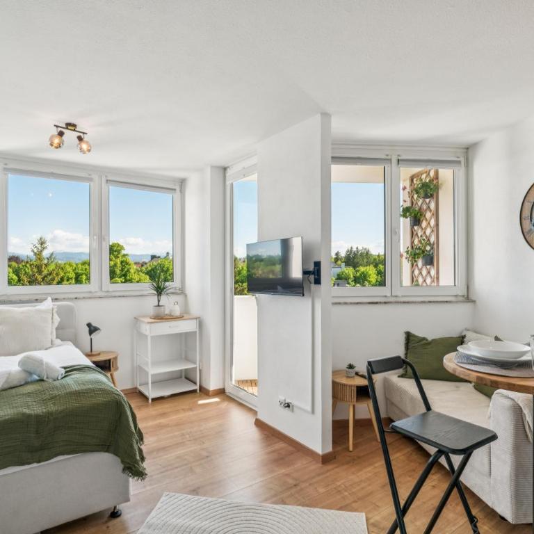 FreiBlick Kempten I Modernes Studio mit Aussicht - Apartment mit 1 Schlafzimmer - 2