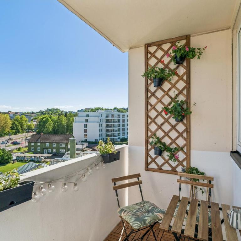 FreiBlick Kempten I Modernes Studio mit Aussicht - Apartment mit 1 Schlafzimmer - 4