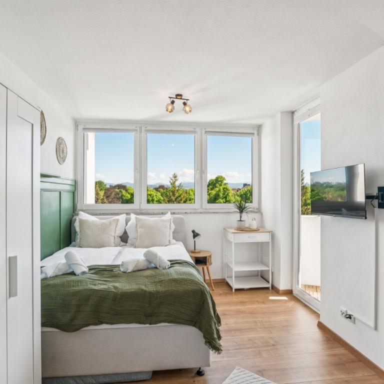 FreiBlick Kempten I Modernes Studio mit Aussicht - Apartment mit 1 Schlafzimmer - 5