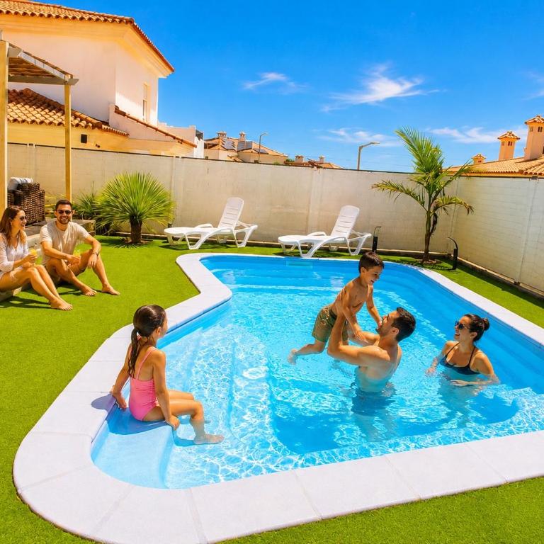 cosy villa with private pool - Villa 3 Chambres - 12