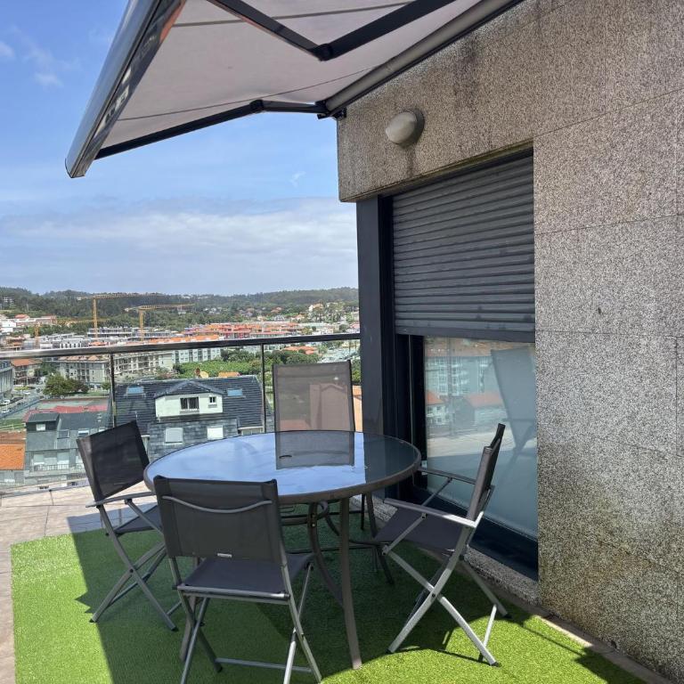 Desconectaengalicia Ático La Perla, piscina y pista tenis - Apartment mit 3 Schlafzimmern - 1