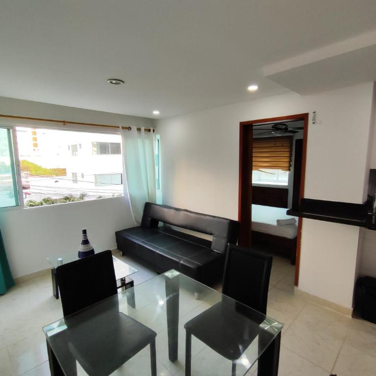 Apartamento Los Manglares - Apartamento Estudio - 1 cama doble - 4