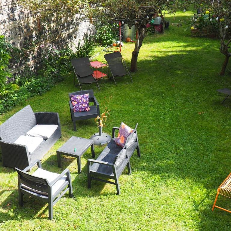 La chambre de Jeanne et son jardin - animaux interdits - Appartamento con 1 Camera da Letto - 11