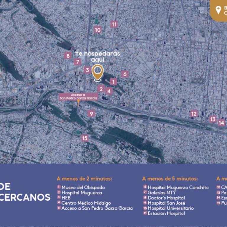 Zona Medica en Obispado 5 guests 2BR2br Wifi - Apartamento - 6