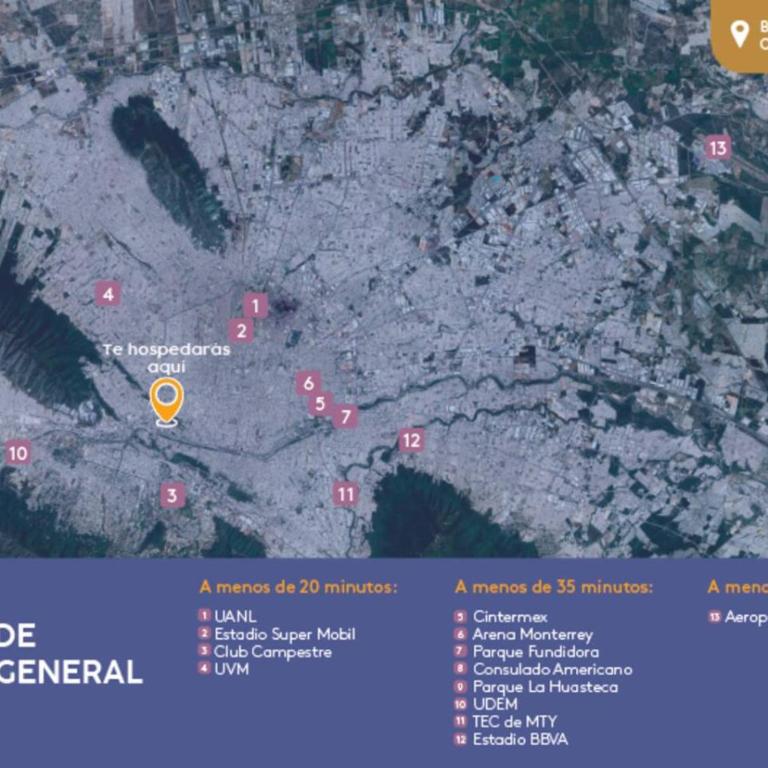 Zona Medica en Obispado 5 guests 2BR2br Wifi - Apartamento - 29