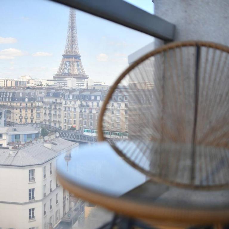 Best Eiffel Tower View Refurbished Studio - Appartement - 21