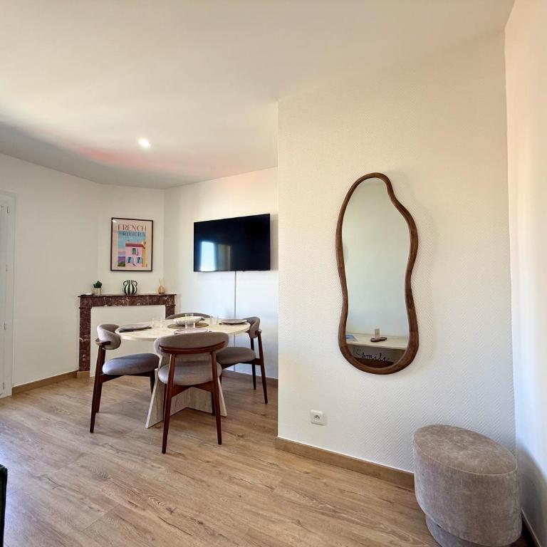 Superbe T3 rénové & climatisé à 5 min des plages - Apartment mit 2 Schlafzimmern - 14