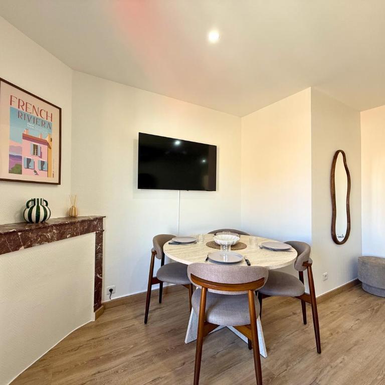 Superbe T3 rénové & climatisé à 5 min des plages - Apartment mit 2 Schlafzimmern - 26