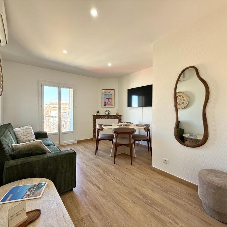 Superbe T3 rénové & climatisé à 5 min des plages - Apartment mit 2 Schlafzimmern - 4