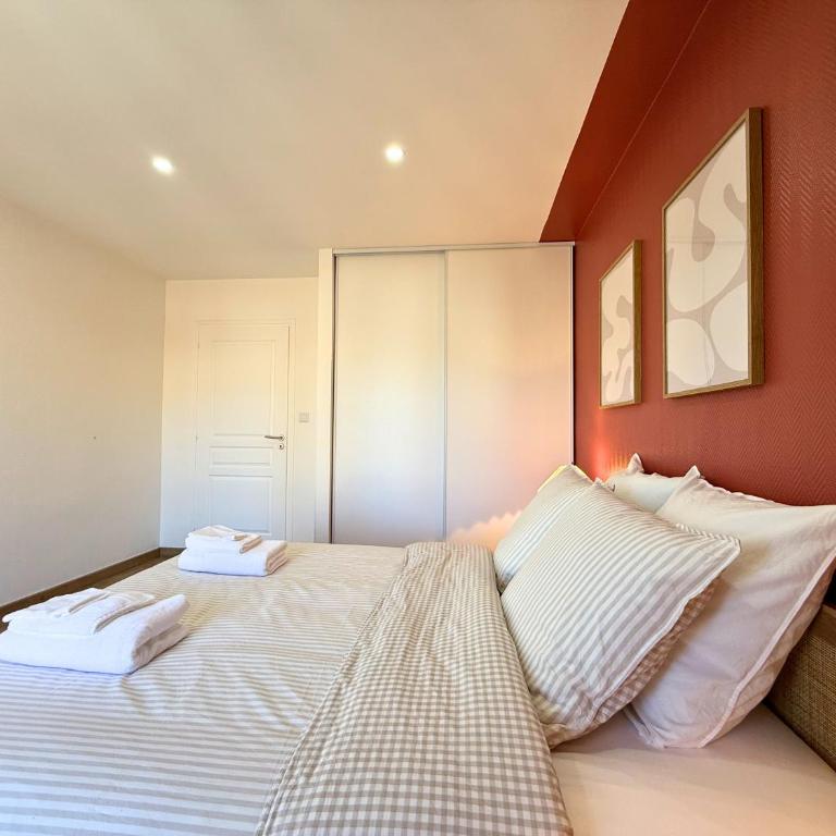 Superbe T3 rénové & climatisé à 5 min des plages - Apartment mit 2 Schlafzimmern - 32