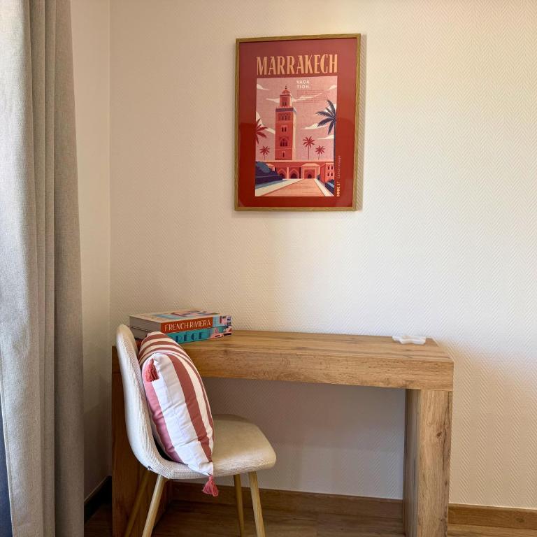 Superbe T3 rénové & climatisé à 5 min des plages - Apartment mit 2 Schlafzimmern - 40