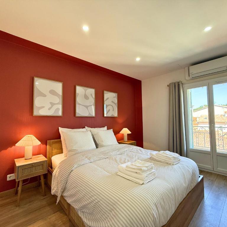 Superbe T3 rénové & climatisé à 5 min des plages - Apartment mit 2 Schlafzimmern - 42