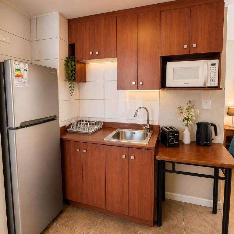 3 dormitorios Familiar con Estacionamiento opcional - Metro Santa Ana - One-Bedroom Deluxe Apartment - 2