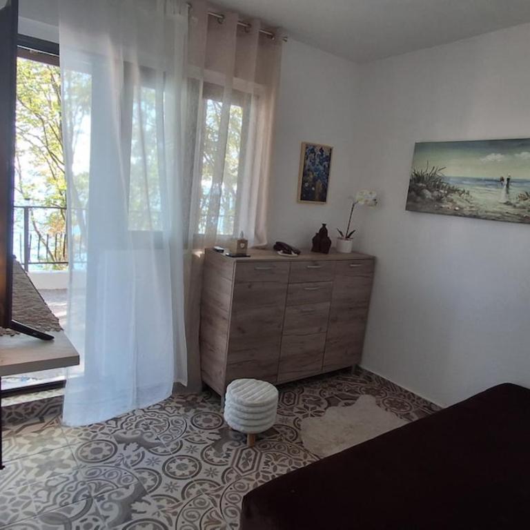 Beach House Kruče - Apartment mit 2 Schlafzimmern, einem Balkon und Meerblick - 39