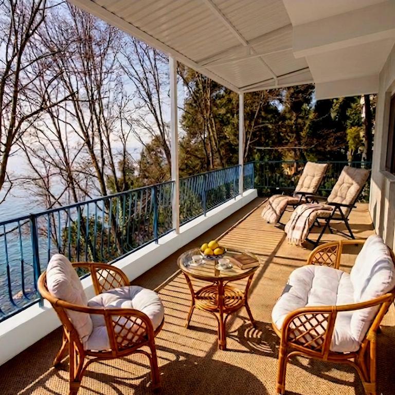 Beach House Kruče - Apartment mit 2 Schlafzimmern, einem Balkon und Meerblick - 10
