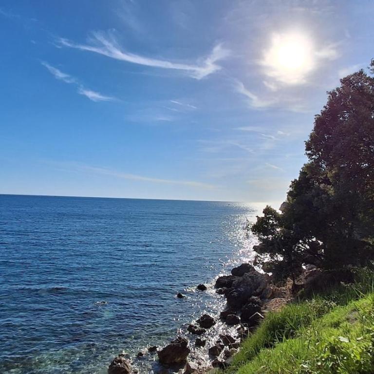 Beach House Kruče - Apartment mit 2 Schlafzimmern, einem Balkon und Meerblick - 17