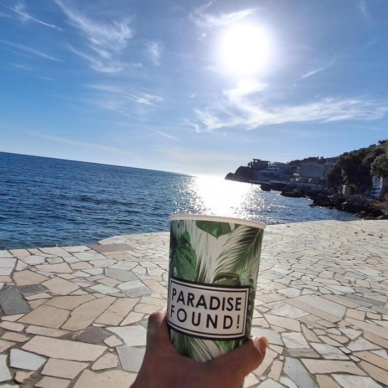 Beach House Kruče - Apartment mit 2 Schlafzimmern, einem Balkon und Meerblick - 15