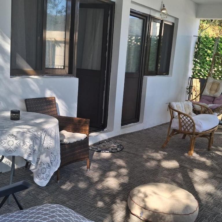 Beach House Kruče - Apartment mit 2 Schlafzimmern, einem Balkon und Meerblick - 11