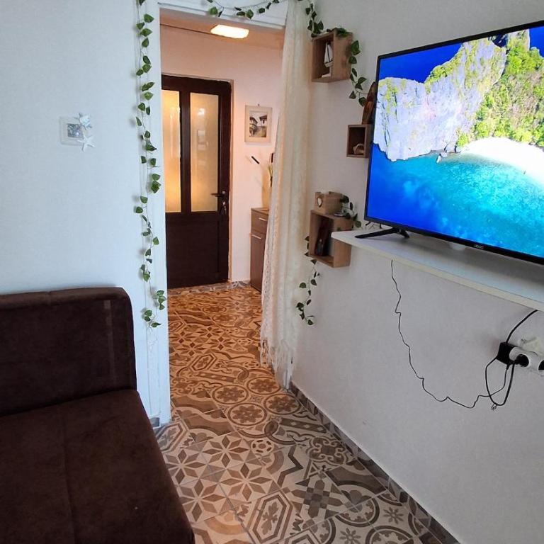 Beach House Kruče - Apartment mit 2 Schlafzimmern, einem Balkon und Meerblick - 3
