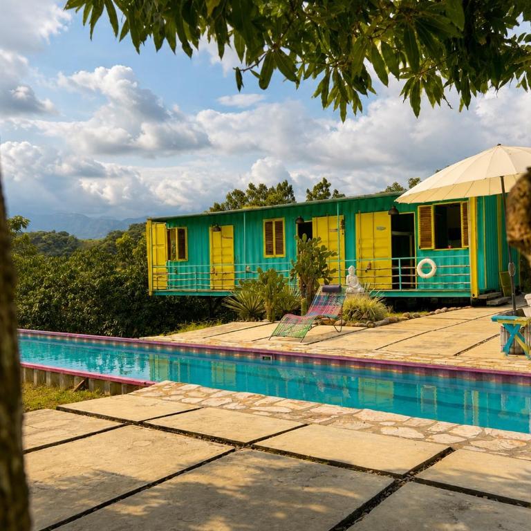 Casa campestre Namaste Entre La Mesa y Anapoima con piscina privada - Two-Bedroom House - 4