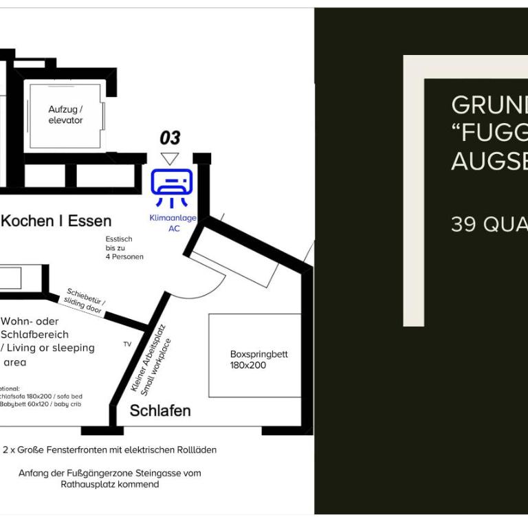 GoldenKey-Suites - Luxury Suite 'Fuggerei' - At Rathausplatz in the Heart of Augsburg - New in 2026 - Air-Conditioned - Appartamento - 26