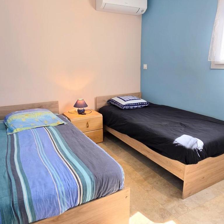 LE BARCARES - logement "Ecume" 3 étoiles, clim, wifi, parking, terrasse, plage à pied - 4 personnes - Appartamento con 2 Camere da Letto - 14