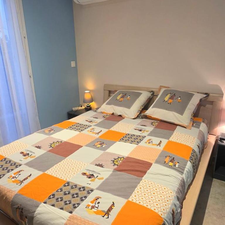 LE BARCARES - logement "Ecume" 3 étoiles, clim, wifi, parking, terrasse, plage à pied - 4 personnes - Appartamento con 2 Camere da Letto - 2