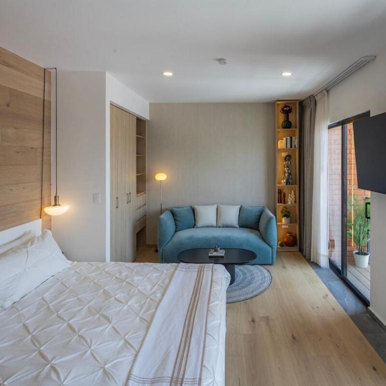 Refined Spacious Studio, Balcony, Pool & Gym - Apartamento de 1 dormitorio - 2