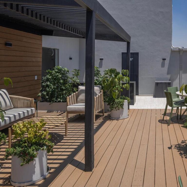 Refined Spacious Studio, Balcony, Pool & Gym - Apartamento de 1 dormitorio - 8