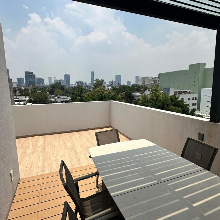 Boutique Suite at Roma Norte with terrace and two private balconies - Apartamento de 2 dormitorios - 11