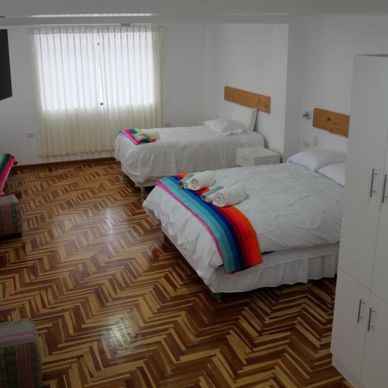Casa jardín Roqui - Habitación Doble - 2 camas - 2