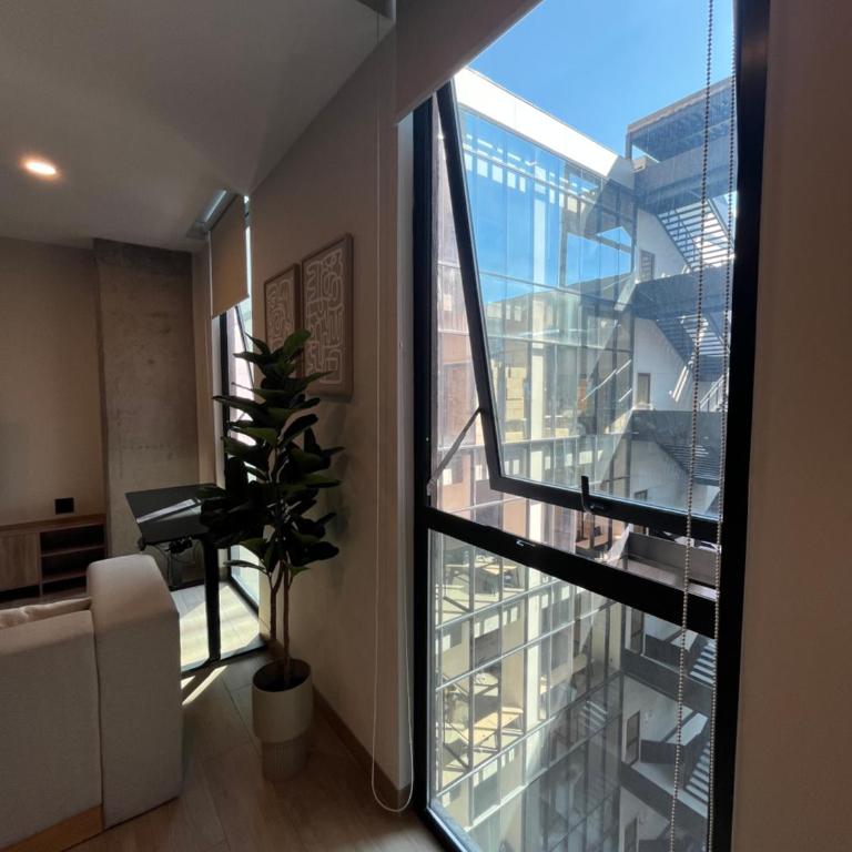 Hermoso loft en torre Margot a una cuadra de Expo Guadalajara - Apartamento de 2 dormitorios - 14