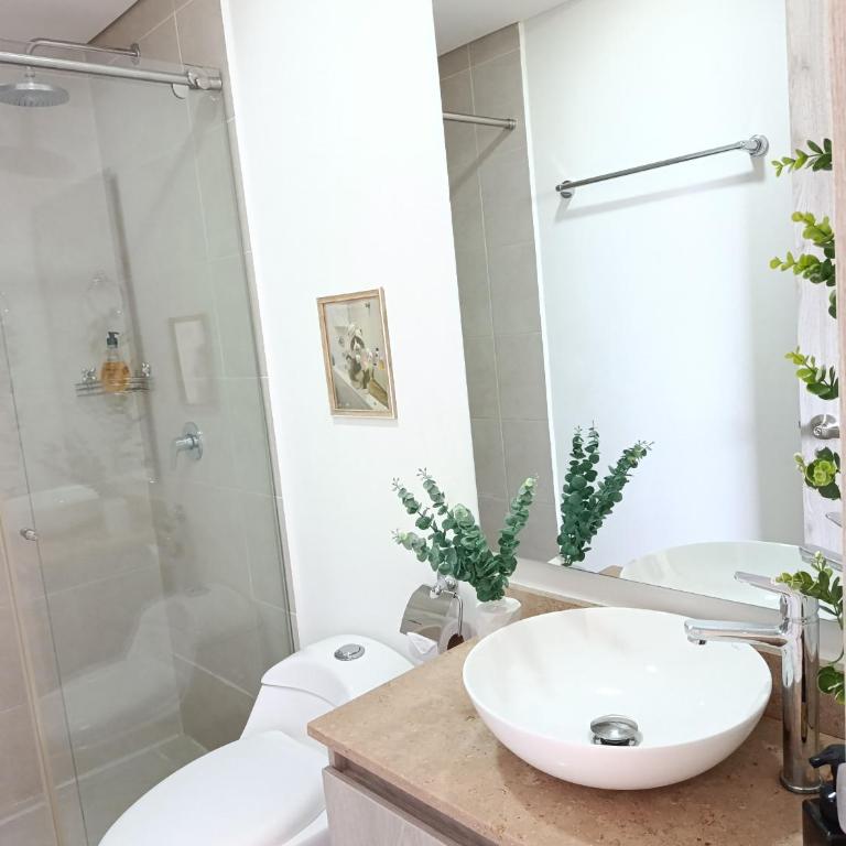 Habitacion en apartamento compartido con desayuno incluido - Double Room with Private Bathroom - 2
