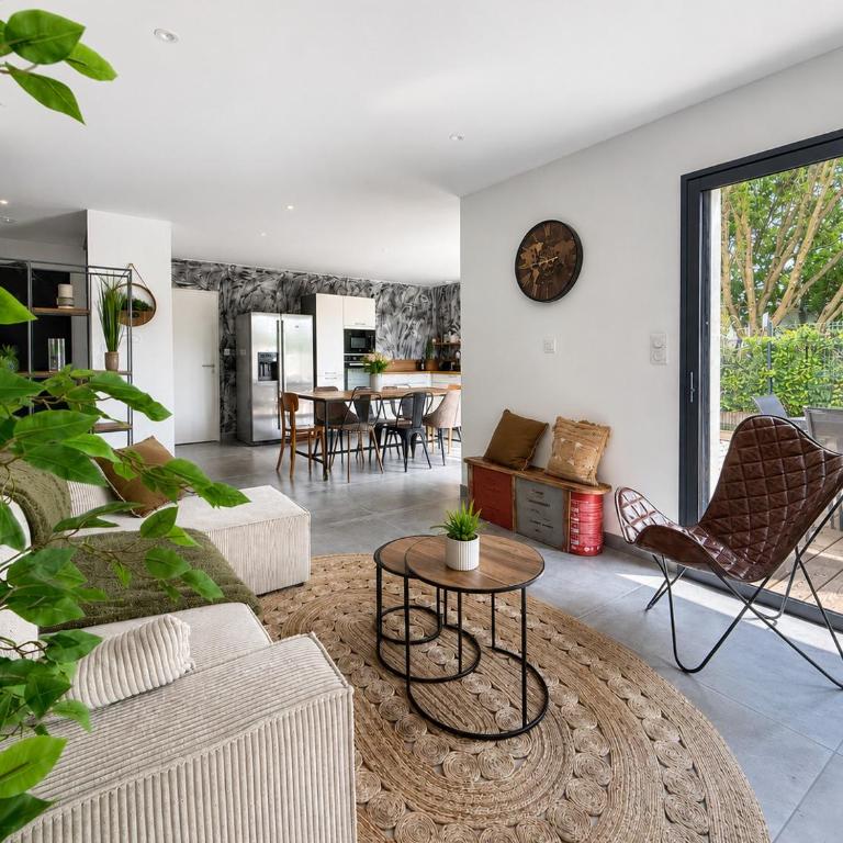 Maison contemporaine avec jacuzzi et espace exterieur - Casa Vacanze - 14