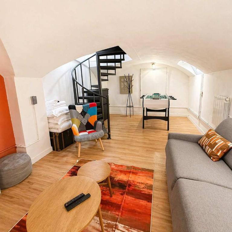 Duplex design avec babyfoot - Montparnasse - 6p - Appartement - 15