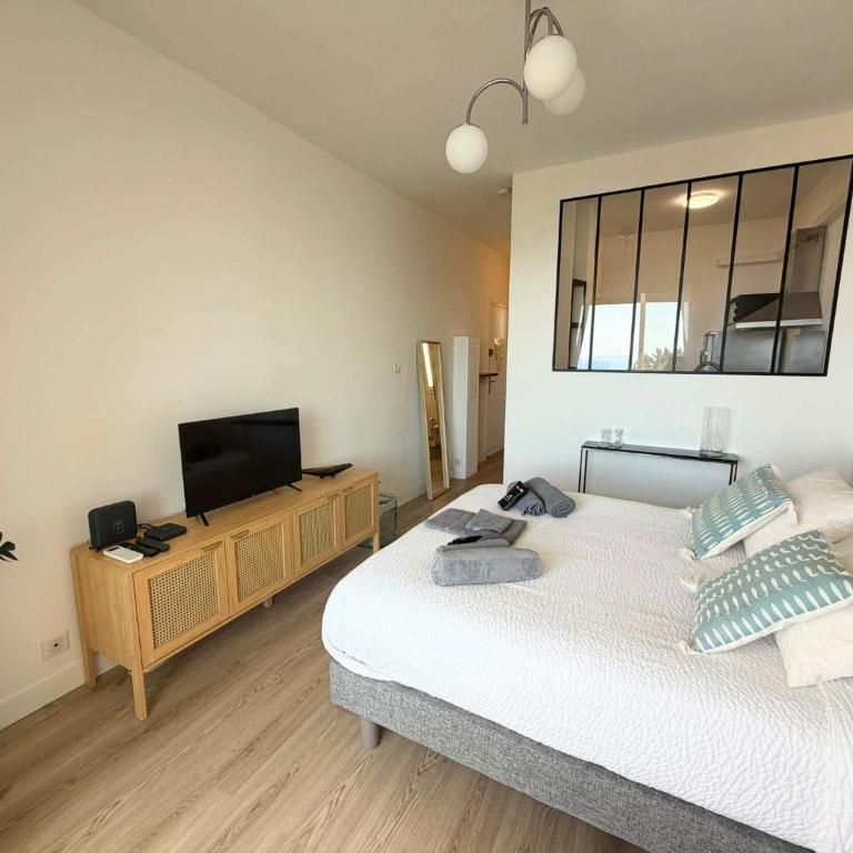 Casamea - Studio Vue Mer, Parking, Plage, Clim - Appartement 1 Chambre - 4