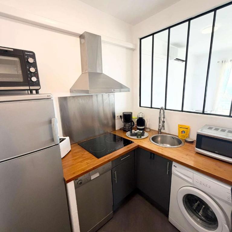Casamea - Studio Vue Mer, Parking, Plage, Clim - Appartement 1 Chambre - 17