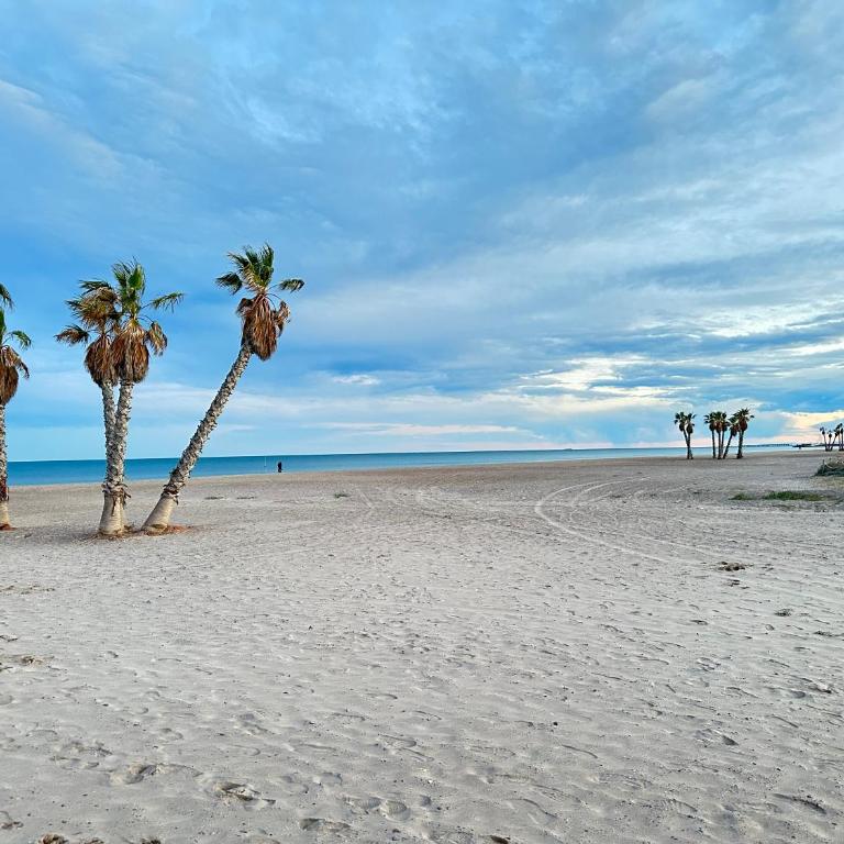Playa, piscina y relax en Canet al Mar - Two-Bedroom Apartment with Terrace - 8