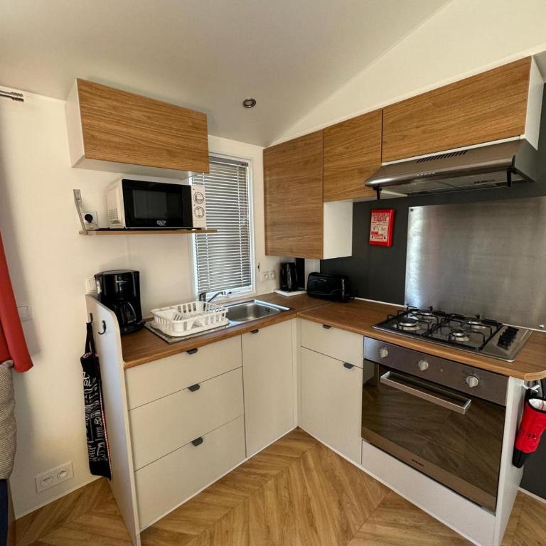 Mobil-home spacieux de 2 chambres 6 personnes - Apartamento de 2 dormitorios - 3