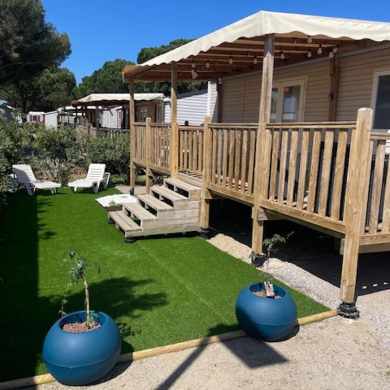 Mobil-Home Cosy 2 Ch - 6 Pers - Bungalow - 6