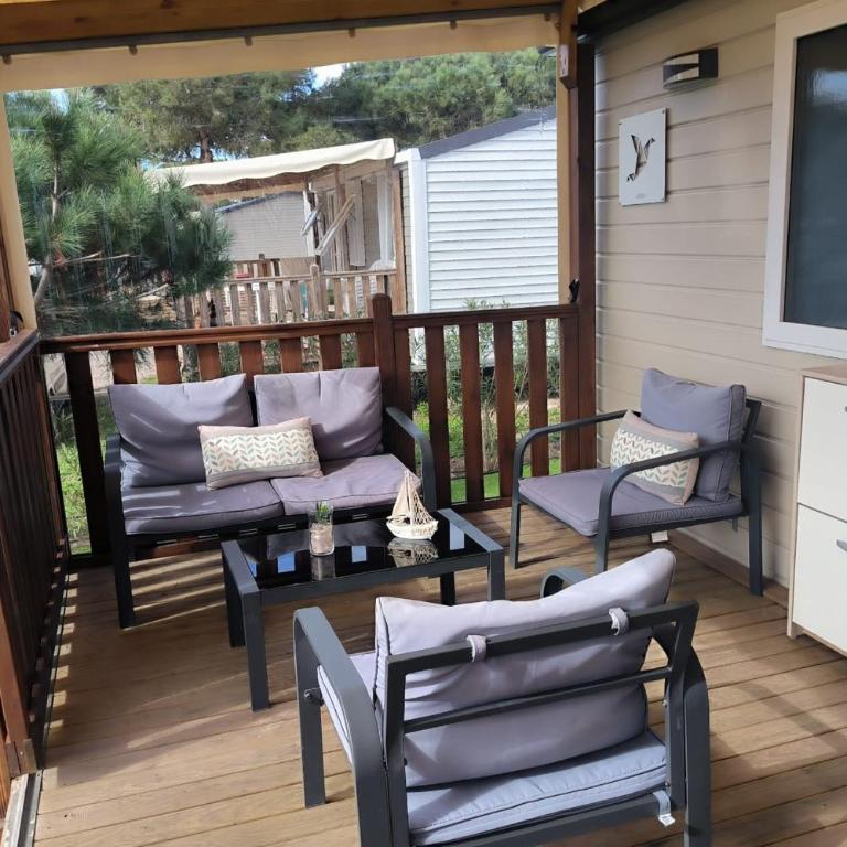 Mobilhome 3 chambres avec terrasse et magnifique jardin - Bungalow - 9