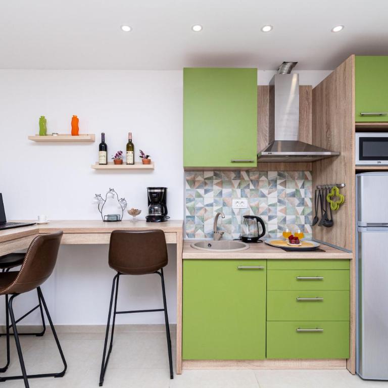 Apartments Oktopus - Apartment mit 1 Schlafzimmer und Terrasse - 9
