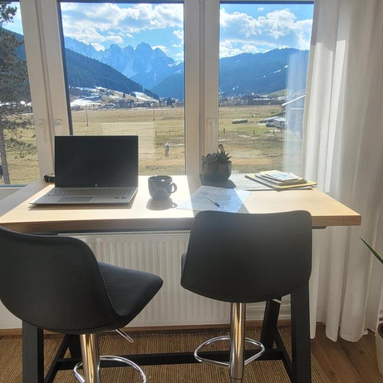 Apartmenthaus Edelweiss in Gosau - Apartment mit 1 Schlafzimmer, Balkon und Bergblick - 5