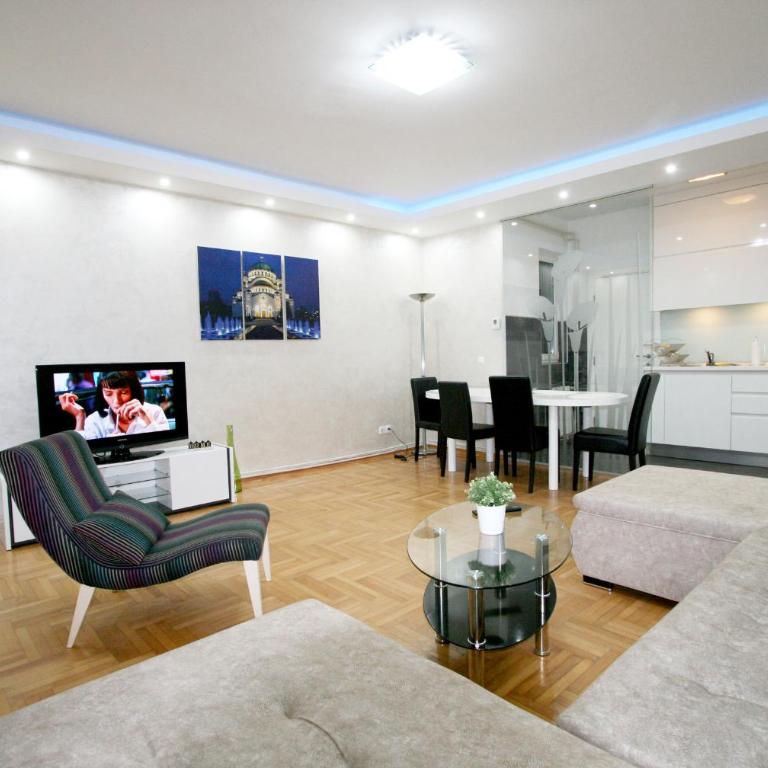 Apartment Dorcol plus paid garage - Apartment mit 3 Schlafzimmern und Balkon - 13