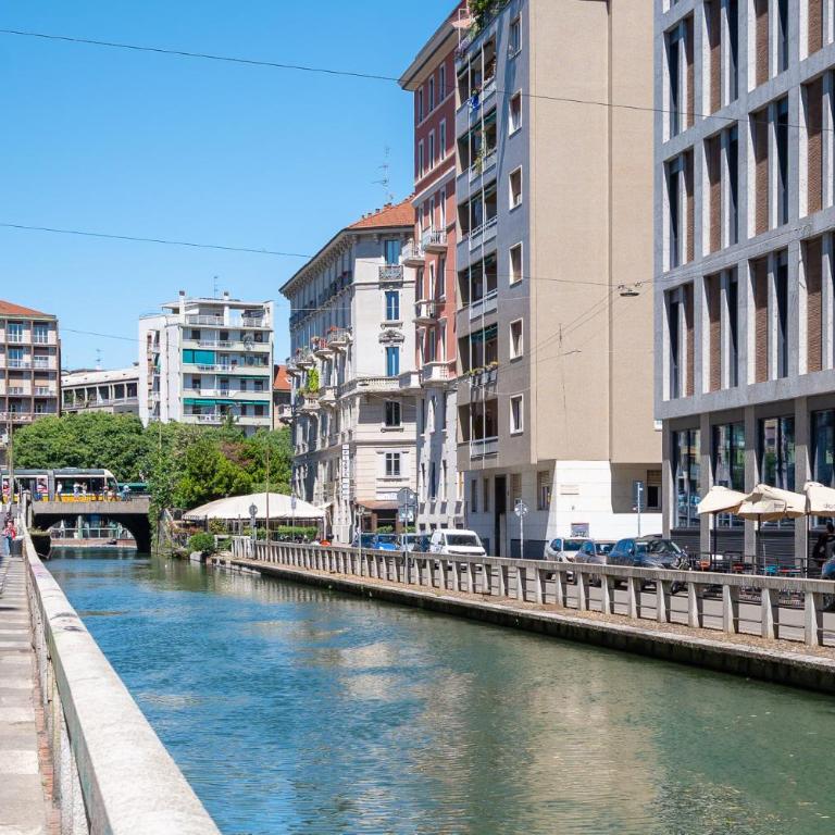 Stylish flat on the Navigli for 6 - Appartement 2 Chambres - 4