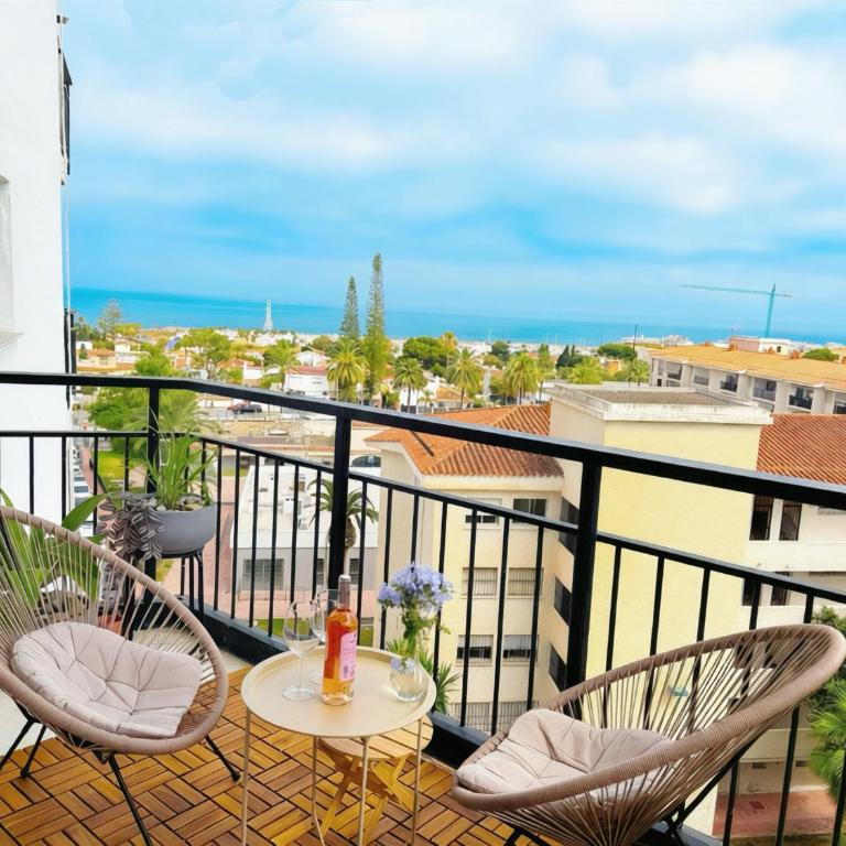 Sea View Puerto Marina - 1-bedroom apartment with balcony - Apartment mit 1 Schlafzimmer - 1