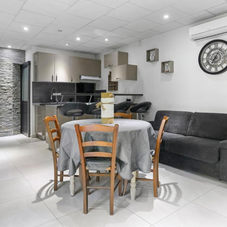 Appartement au Soleil d'Azur - Apartamento de 1 dormitorio con jardín - 4