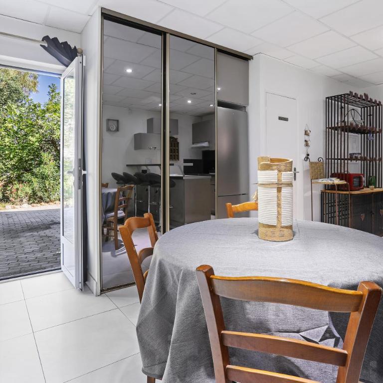 Appartement au Soleil d'Azur - Apartamento de 1 dormitorio con jardín - 3
